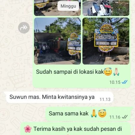 Pengiriman Papan Bunga Duka Pajang