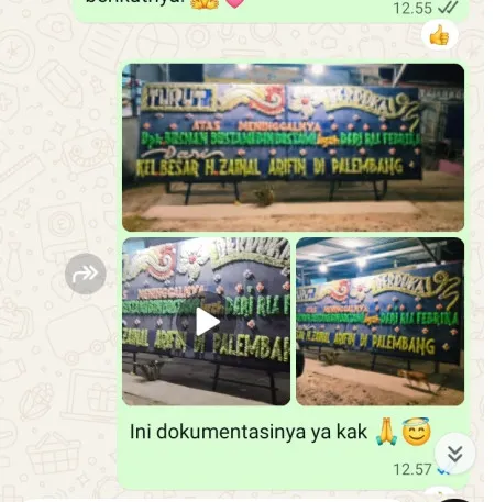 Pengiriman Papan Bunga Duka Pajang