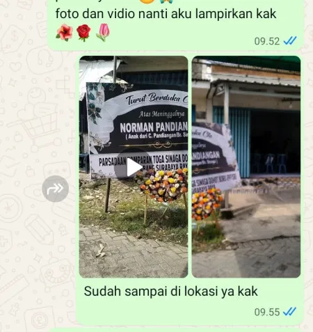 Pengiriman Karangan Bunga Pajang